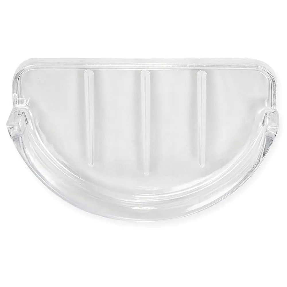 2 Pc Soap Dish Bar Saver Recessed Shower Shelf Holder Tray Bathroom Replacement