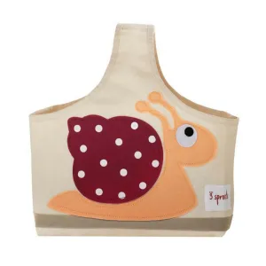 3 Sprouts Red Snail Storage Caddy
