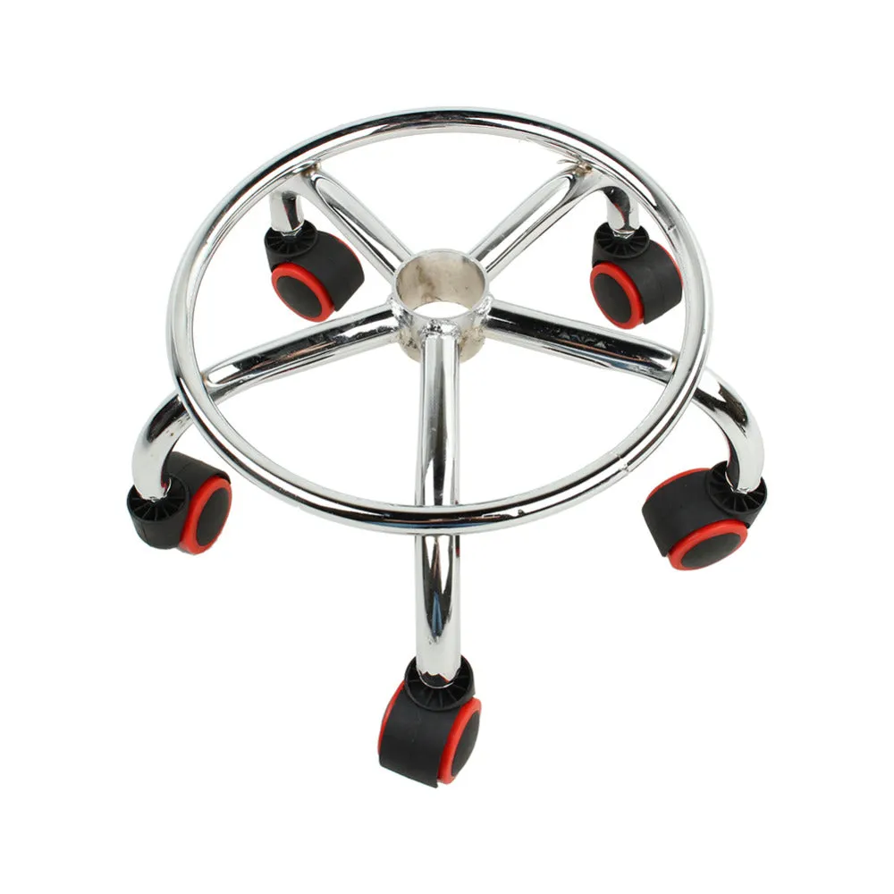 5 Rolls Leather Stool Height Adjustable Bar Chair Work Rotating Chair Swivel Stool Adjustable Bar Stools Swivel Banqueta