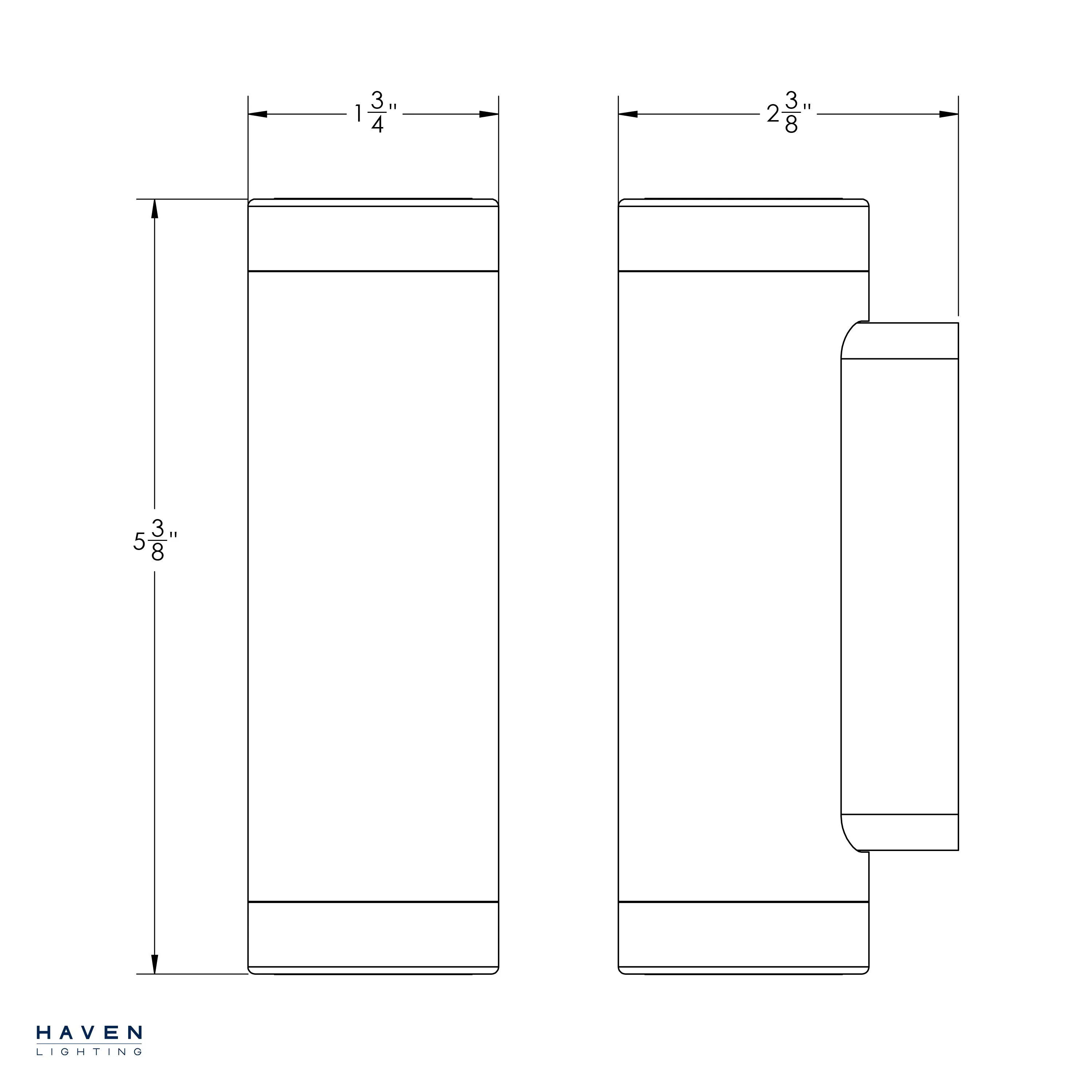 9 Series Classic White 6W LED Wall Sconce