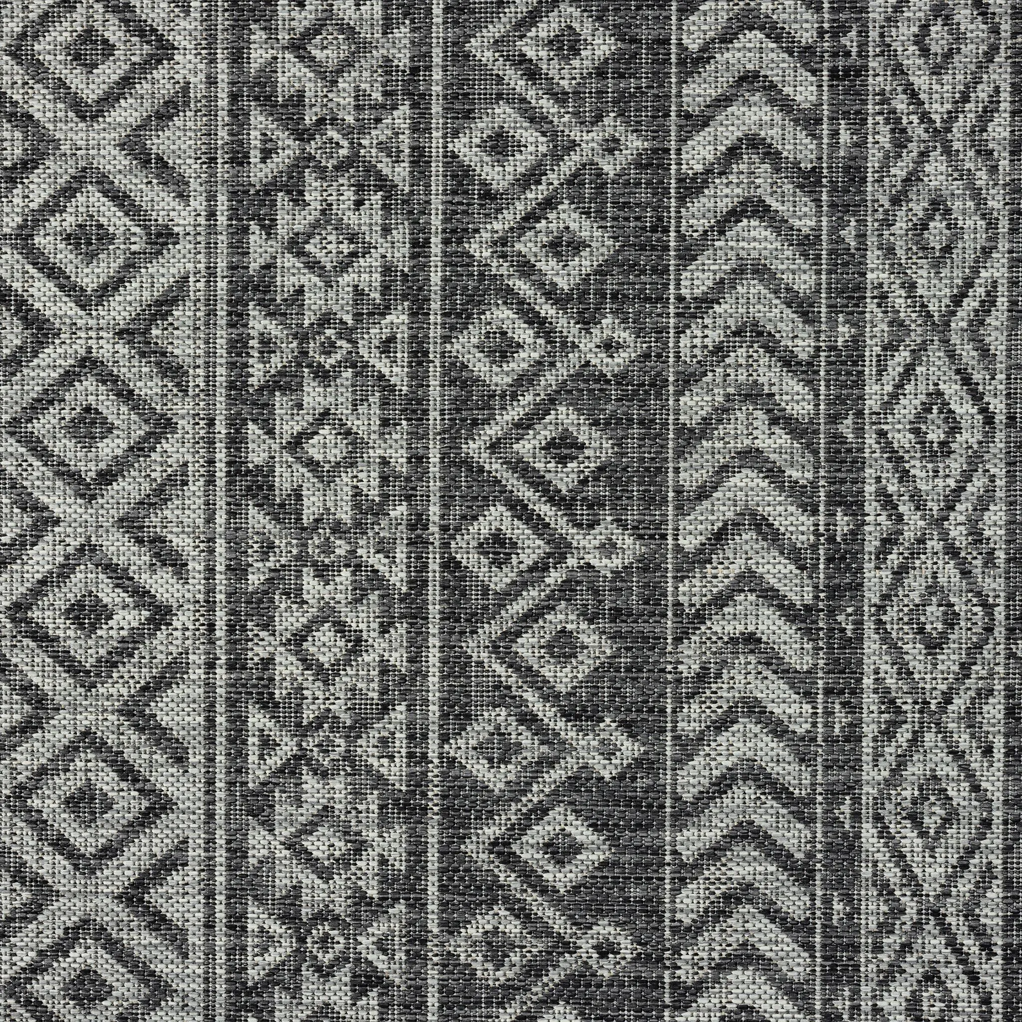 Alfresco 421 Dark Grey Runner Rug - Hallway Durability