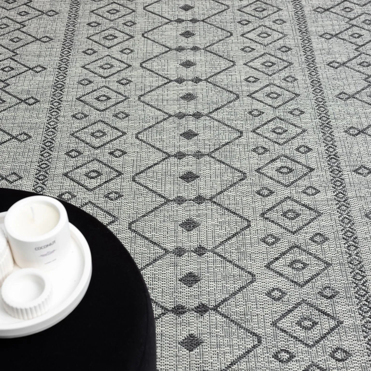 Alfresco 423 Lava Grey Rug - Sophisticated Floor Rug