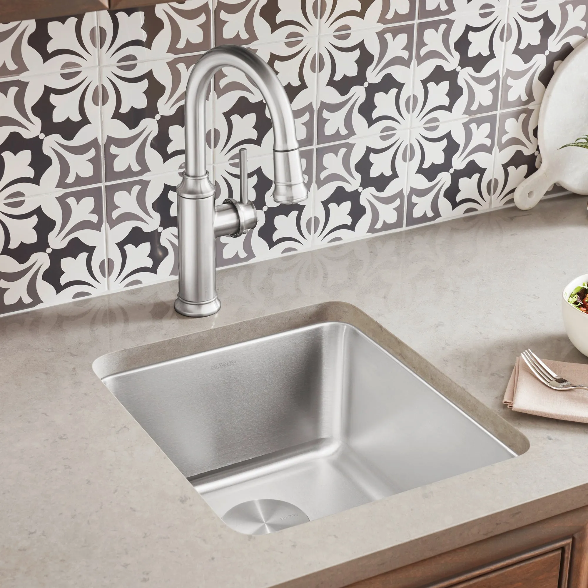 BLANCO 16" Formera Undermount Stainless Bar Sink