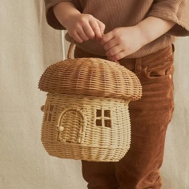 Cute Rattan Basket
