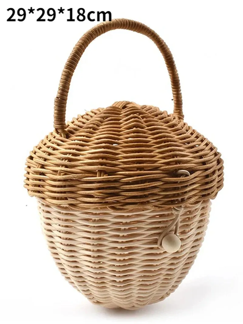 Cute Rattan Basket