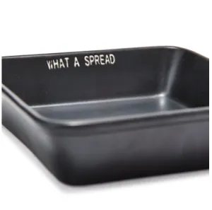 'Dig In' Square Serving Dish and Spreader Set