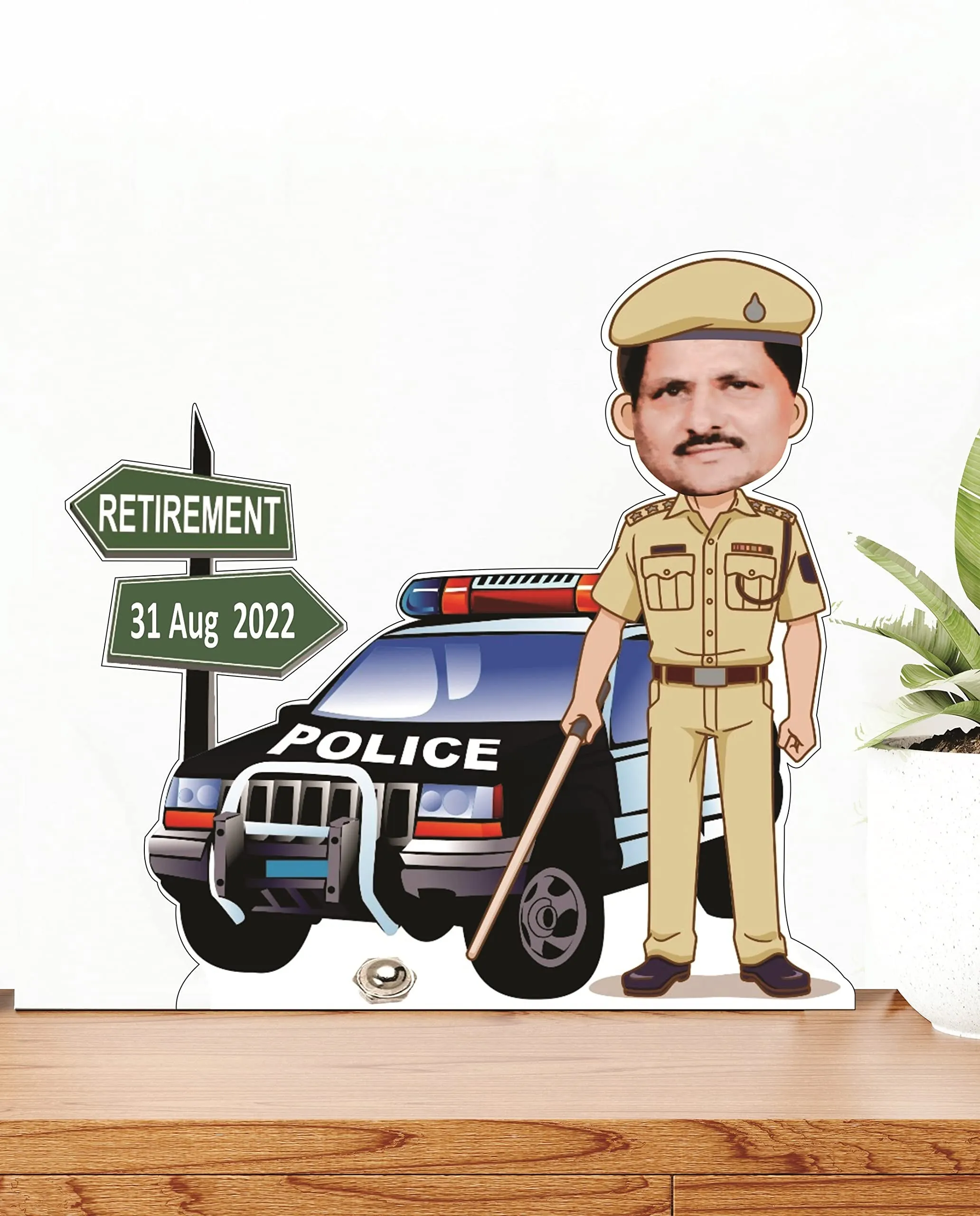 DON'T JUDGE ME Gifts Personalized Caricature Police