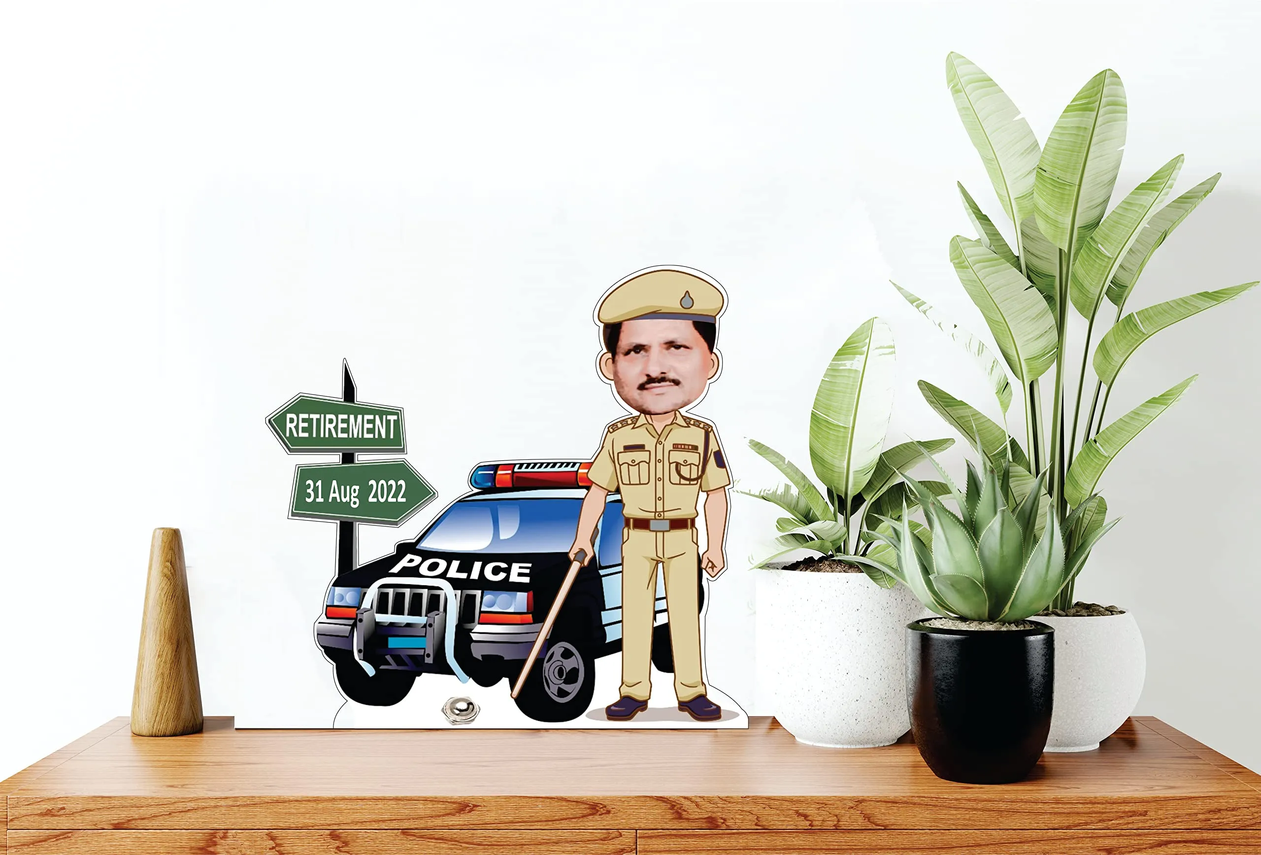 DON'T JUDGE ME Gifts Personalized Caricature Police
