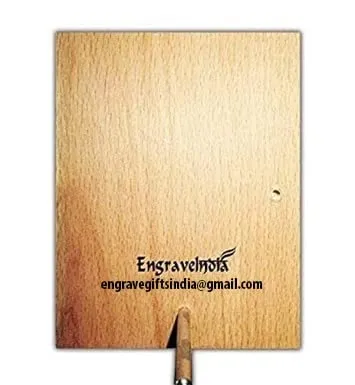 Engrave India Personalized Photo Wood Plaque for Teachers by Students (5x4)