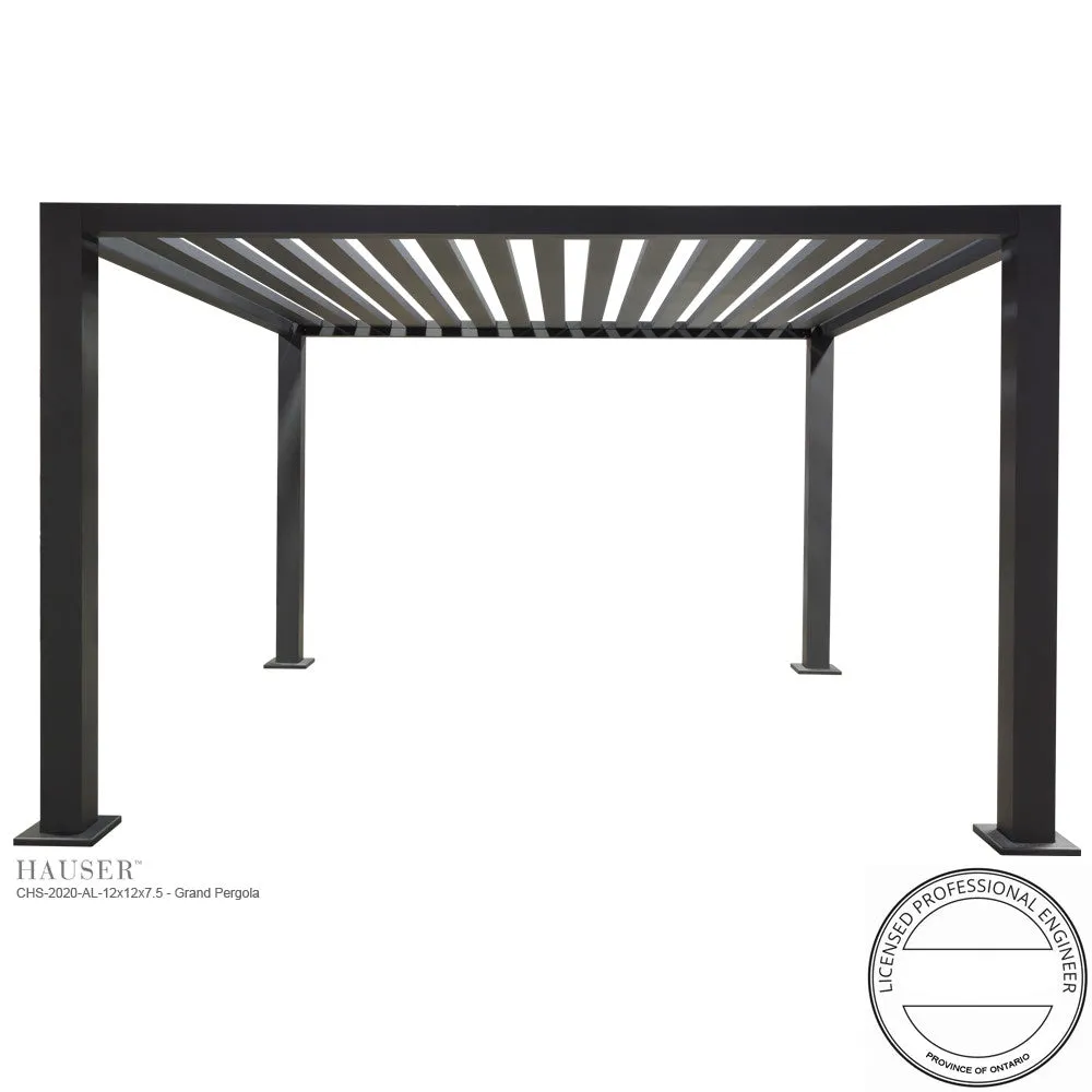 Grand Pergola, 12'x12'x7.5' H