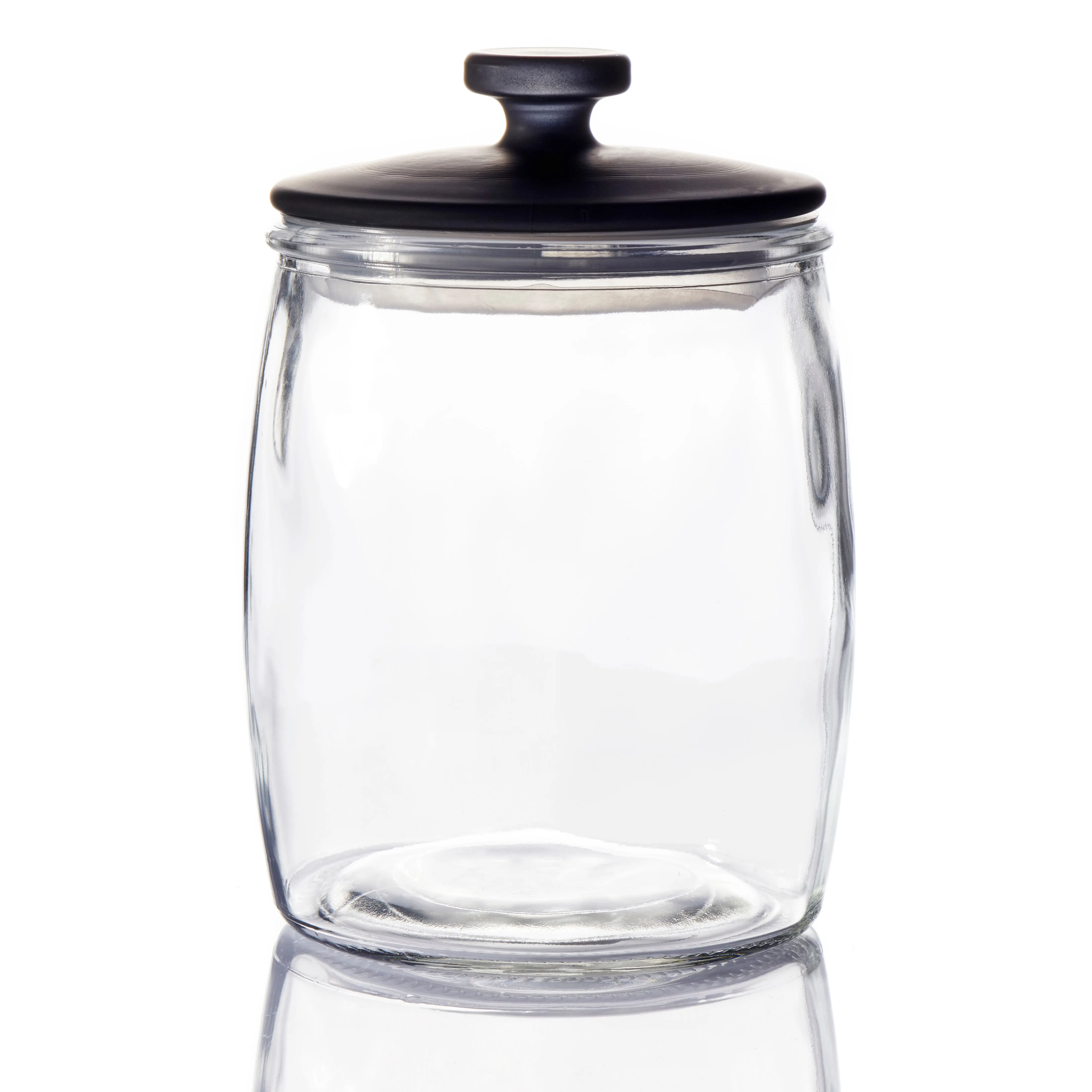 Industry Glass Canisters 14 x 17cm - Set of 3