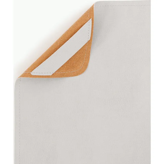 Leather Midi Mat - Gull by Gathre