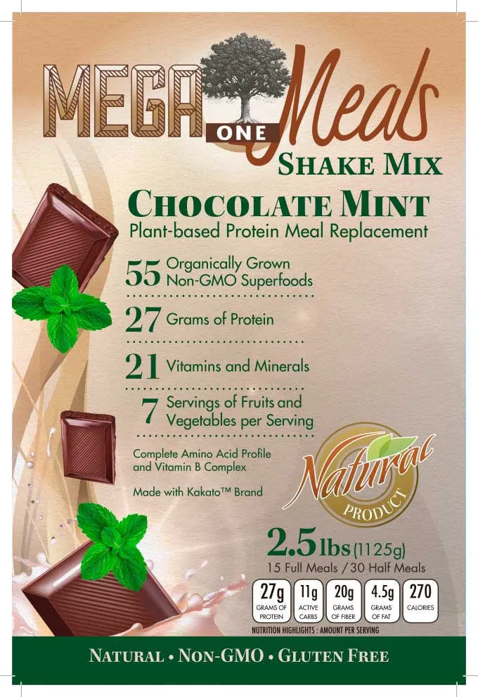 MegaOne Chocolate Mint Meal Replacement Shake