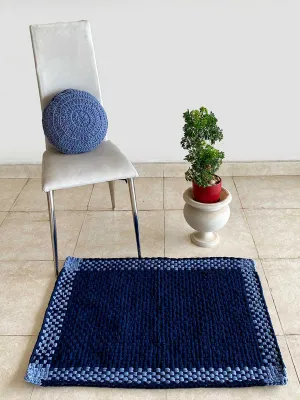 Rectangular Rugs Navy