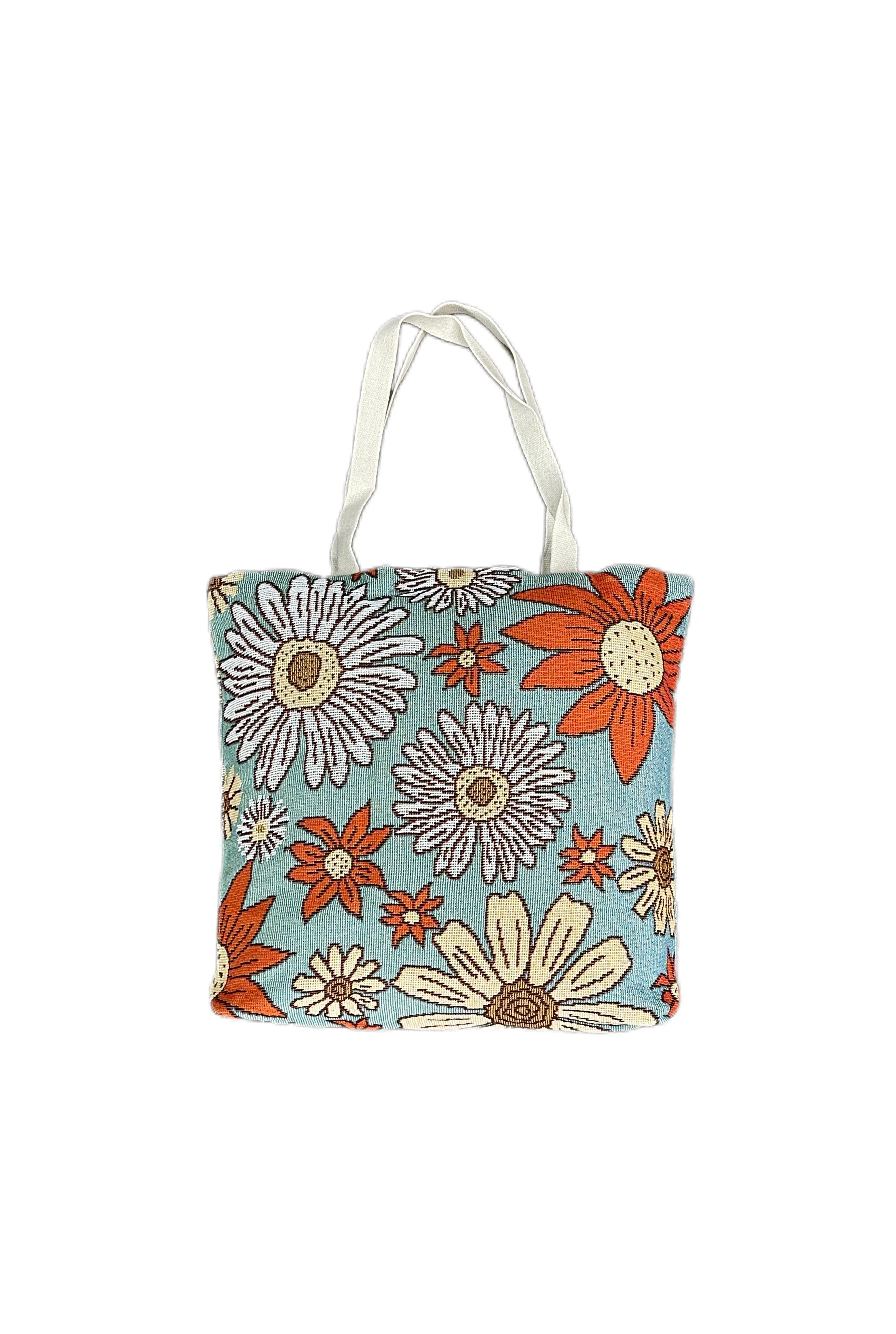 Sandy Shores Cotton Reversible Tapestry Picnic Throw