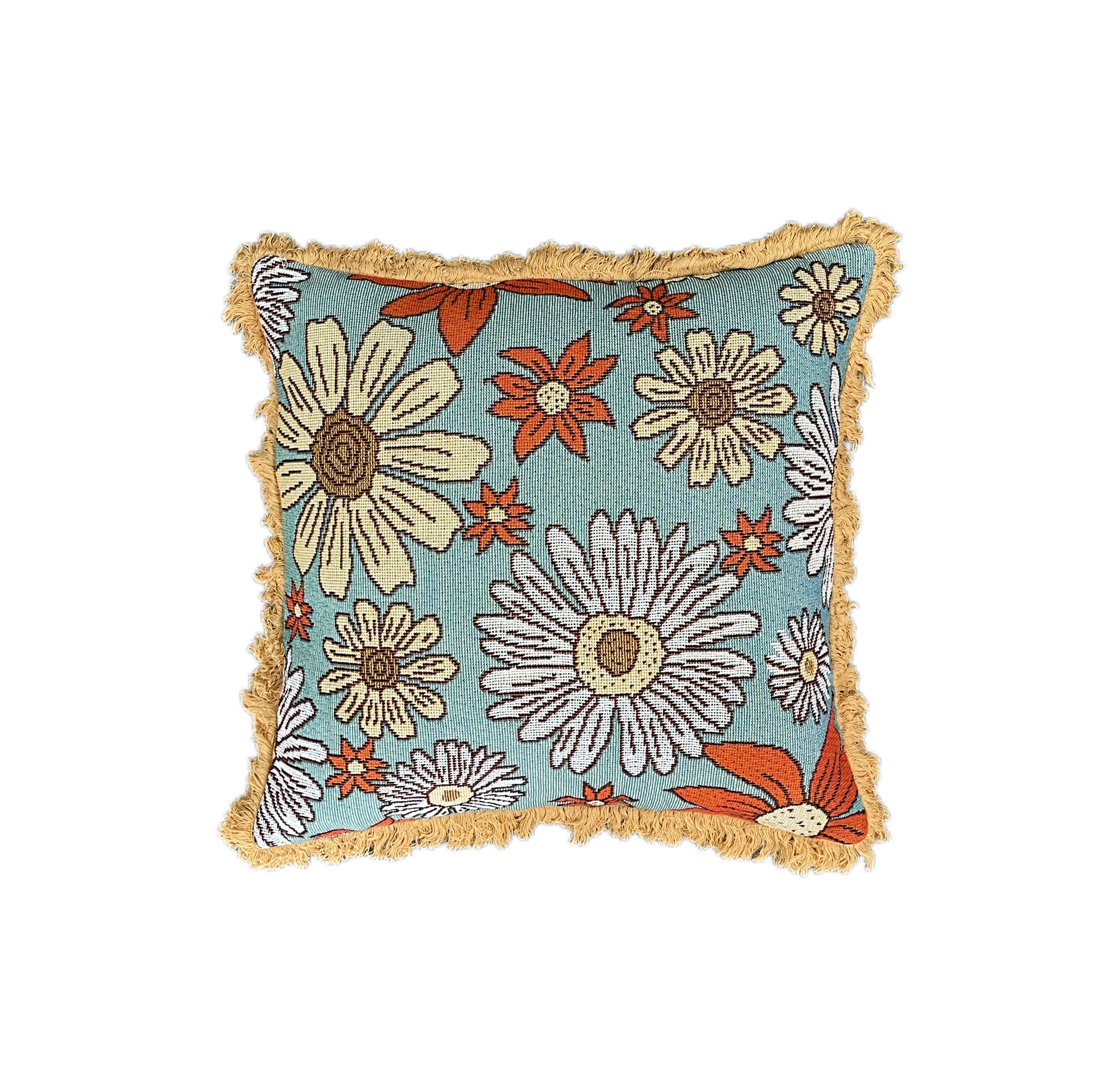 Sandy Shores Cotton Reversible Tapestry Picnic Throw