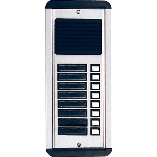 TekTone AM612/06 Weather Resistant Apartment Entrance Panel with Speaker, Buttons and Name Holders