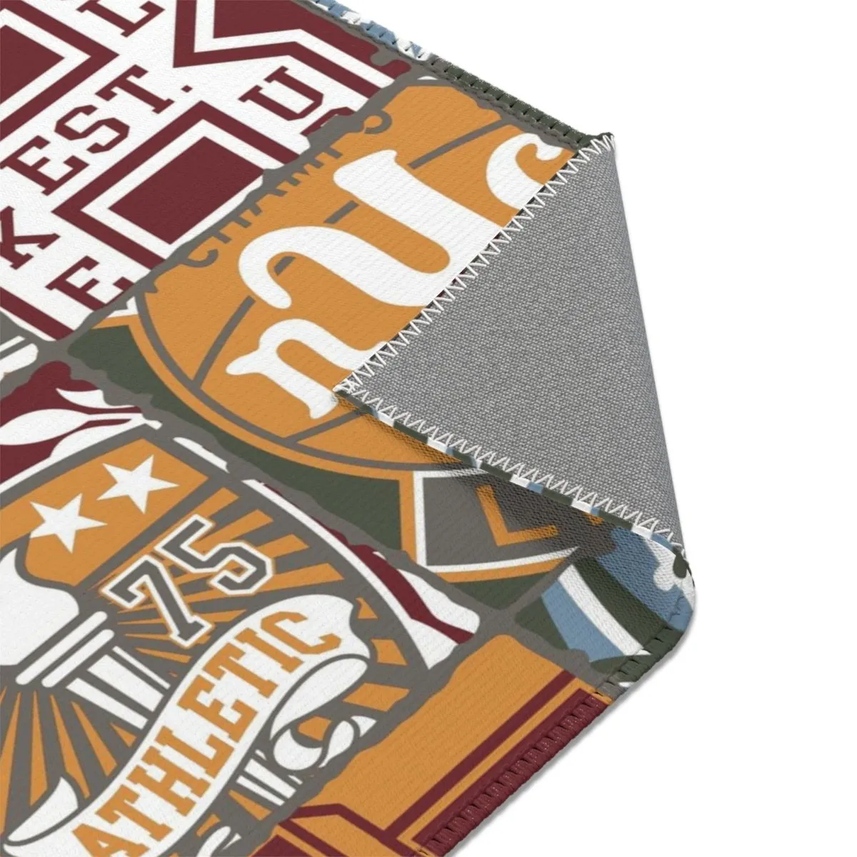 Vintage Sports Nursery Rug